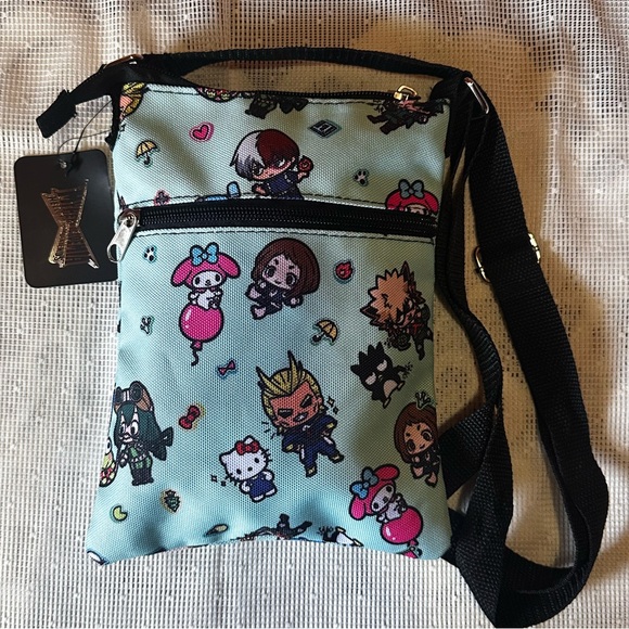 Sanrio x My Hero Academia Crossover Bag NWT by Bioworld - Picture 1 of 6